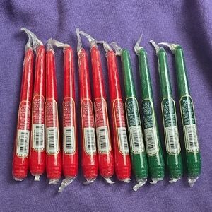 Taper Candle Bougie Effilee Made In USA 7,5in Set Of 11